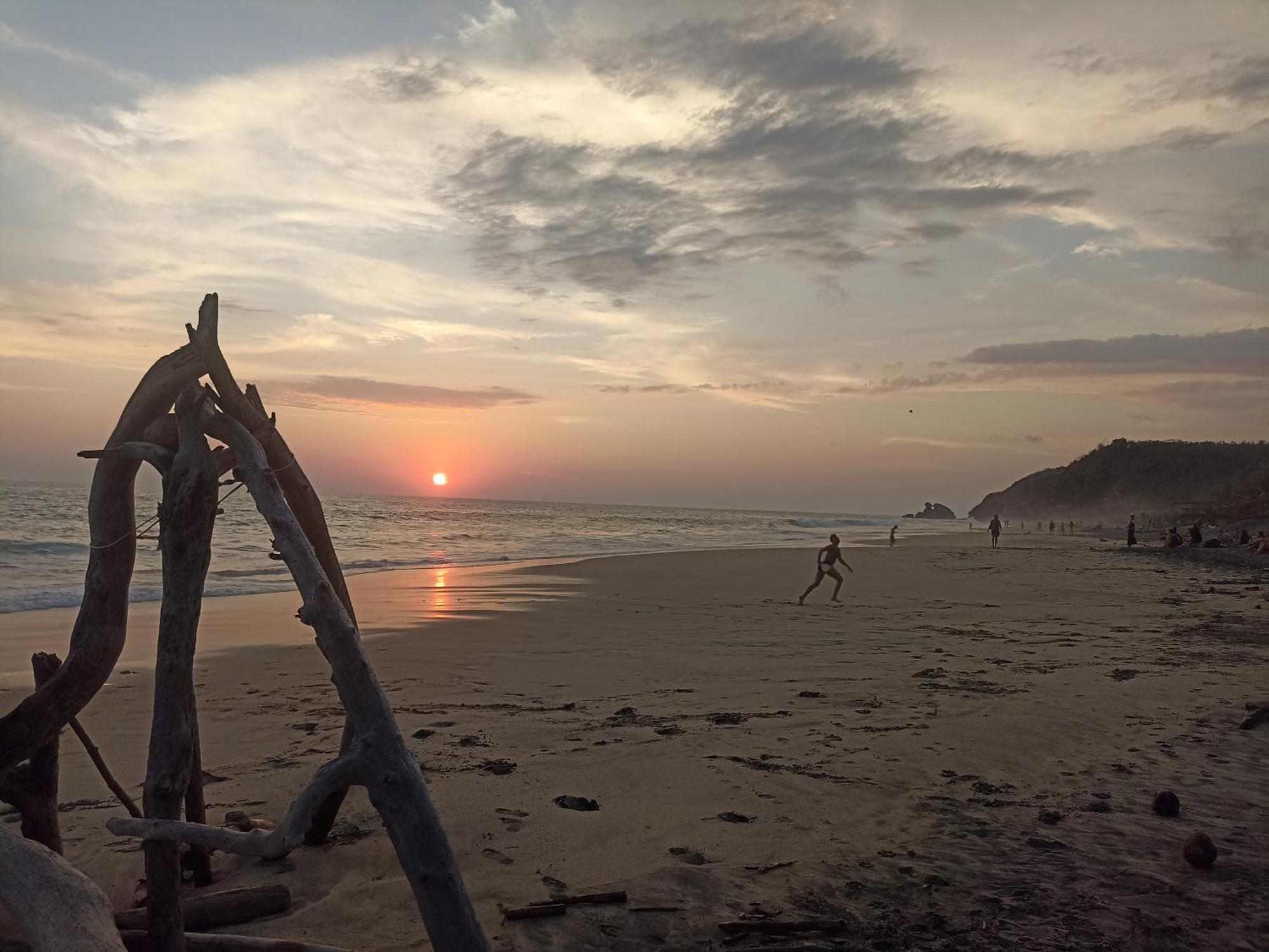 Punta Sur, Frente Al Mar Y El Atardecer Otel Mazunte Dış mekan fotoğraf