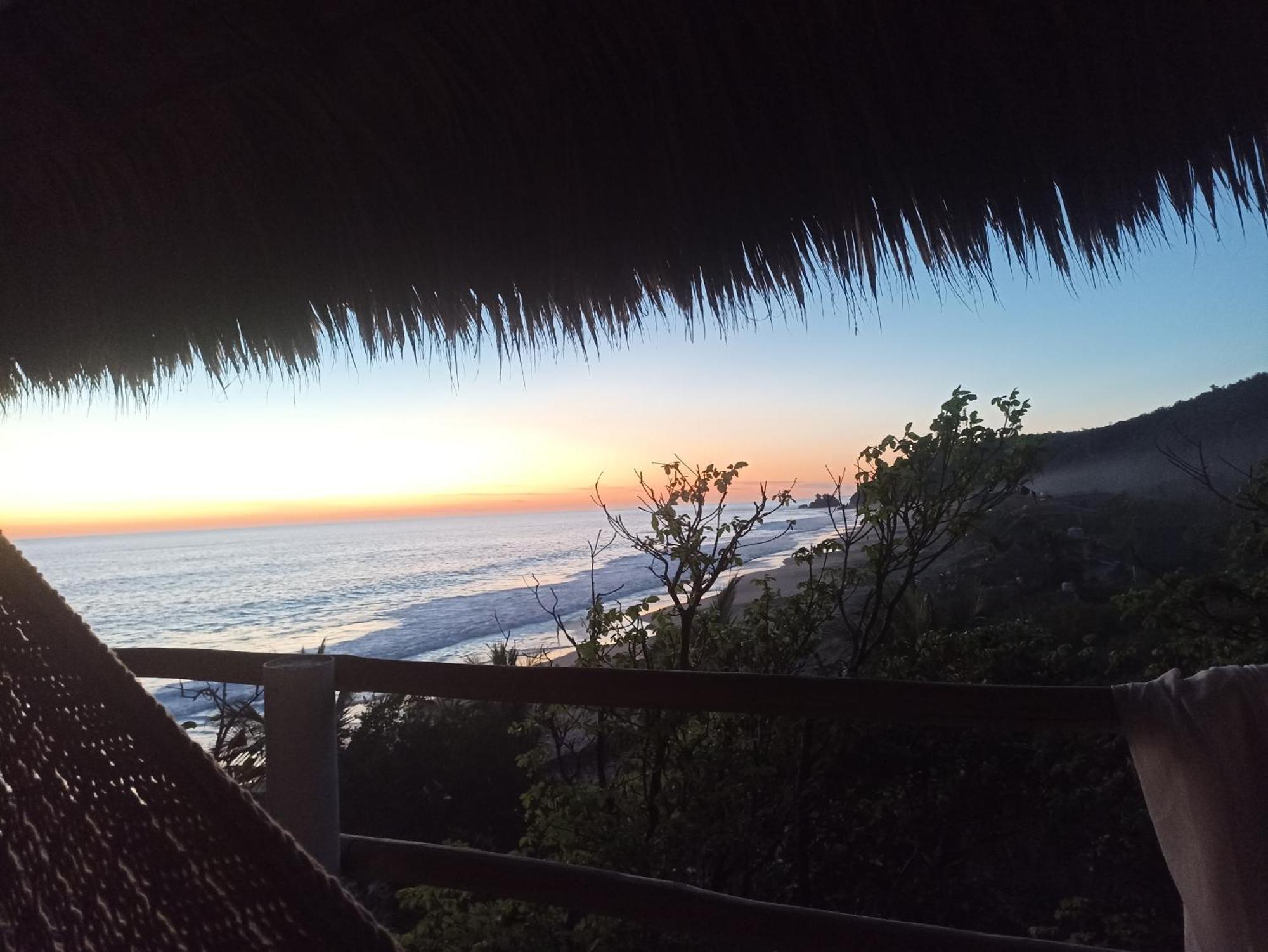 Punta Sur, Frente Al Mar Y El Atardecer Otel Mazunte Dış mekan fotoğraf